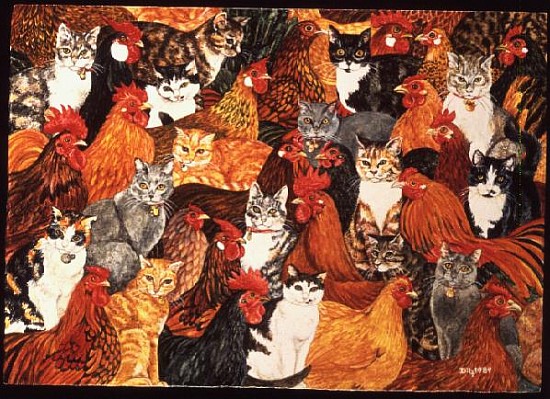 Chicken-Cats  od Ditz 