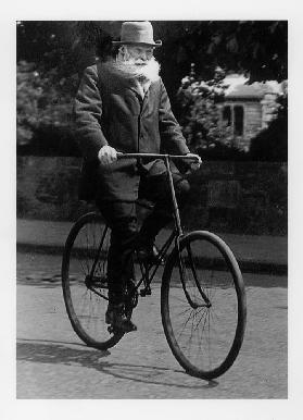 John Boyd Dunlop (1840-1921) (b/w photo) 