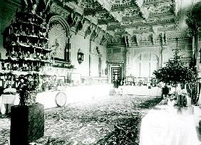 Christmas Tables in the Durbar Room at Osborne House