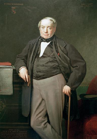 James Rothschild , Flandrin