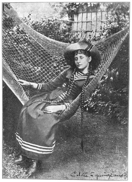 Colette (1873-1954) aged 15, 1888 (b/w photo)  od French Photographer