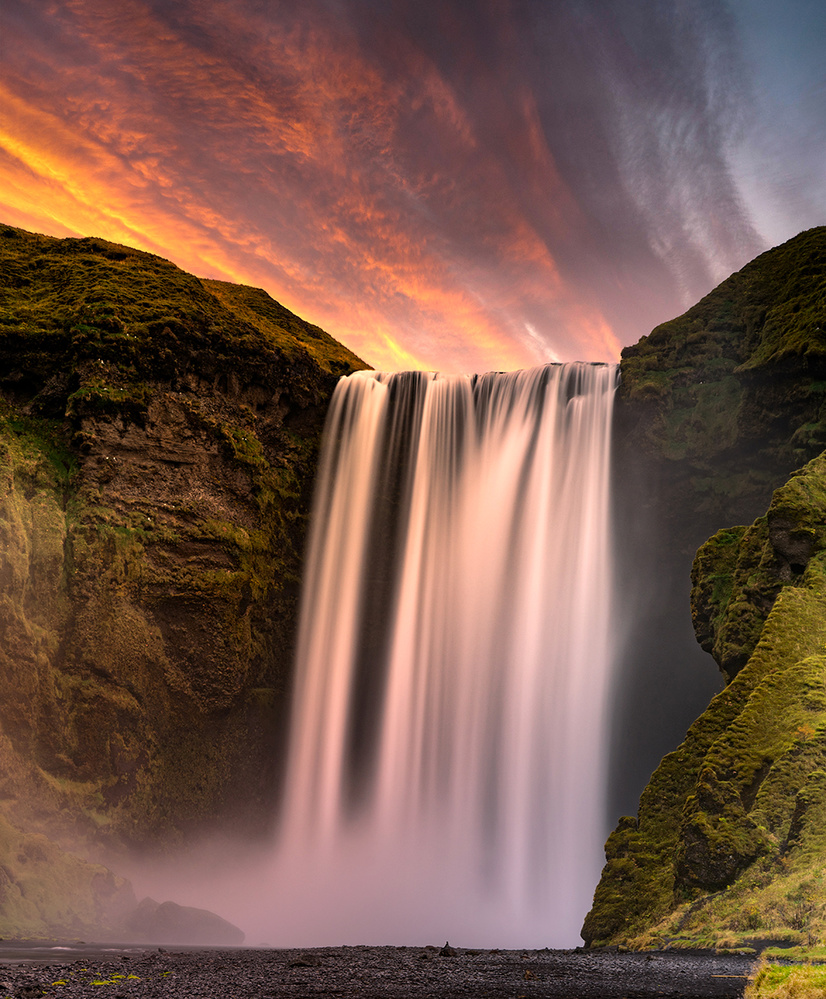 skogafoss od Keller