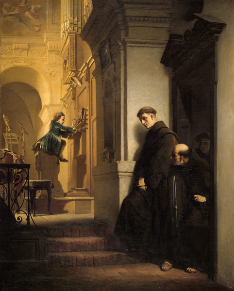 Mozart playing the organ od Lossow