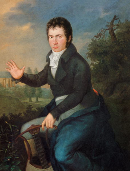 Beethoven , Portrait od Mähler