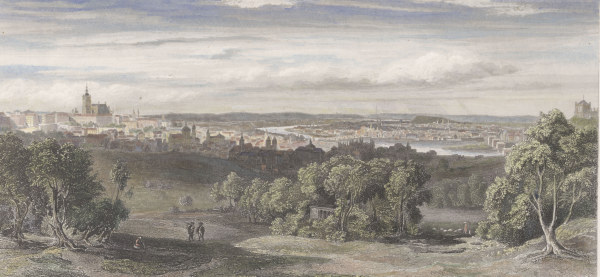 Panoramic view of Prague , Poppel od Poppel