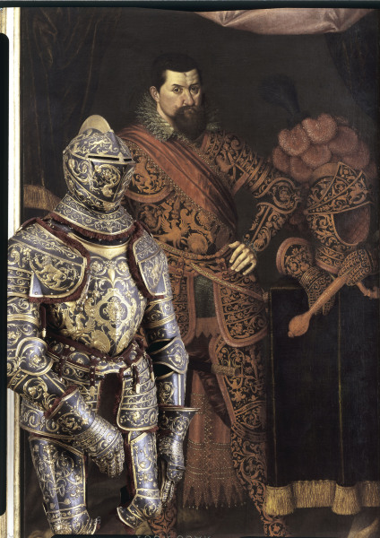 Johann George I of Saxony , Armour od Rüstung