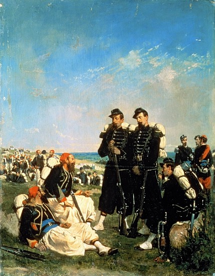 The French Encampment near Sebastopol od A. Protuet