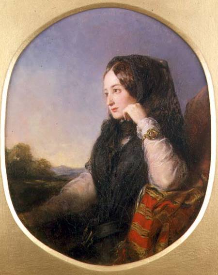 Portrait of Countess Eugenie (1826-1920) od Abraham Solomon