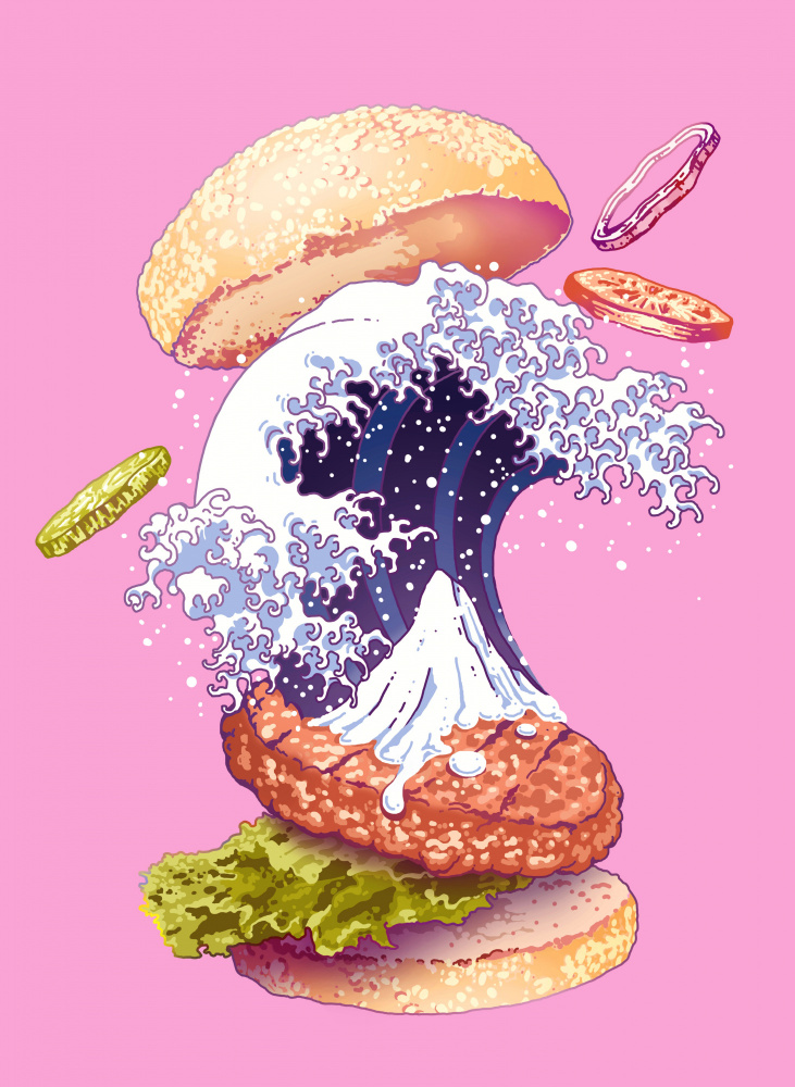 kanagawa burger od Adam Lawless
