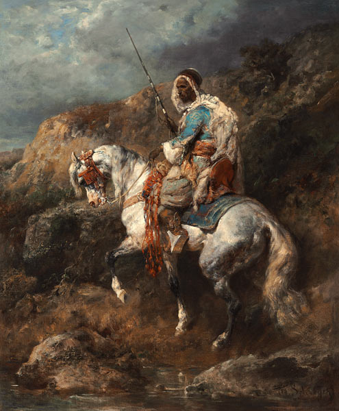 Arab Horseman od Adolf Schreyer