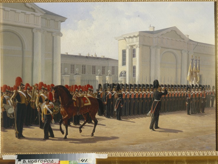 The Leib Guard Izmailovo Regiment od Adolphe Ladurner