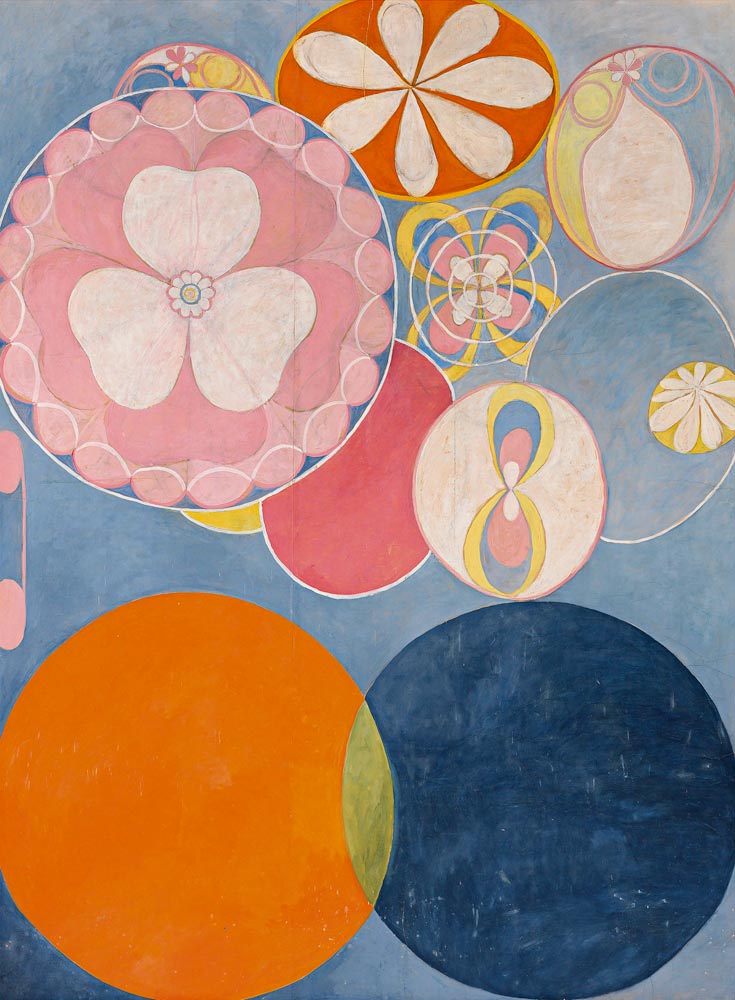 Group IV, No. 2. The Ten Largest, Childhood od Hilma Af Klint