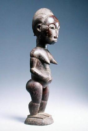 Blolo Bla Female Figure, Baule Culture