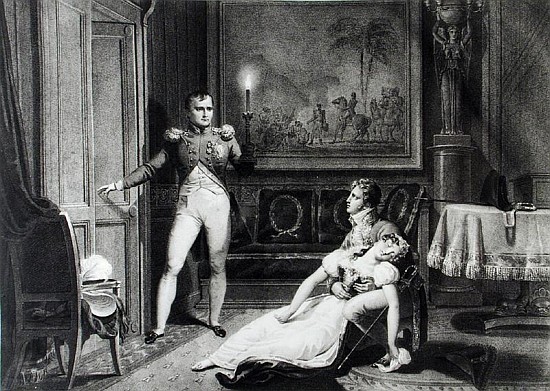 The Divorce of Napoleon I (1769-1821) and Josephine Tascher de la Pagerie (1763-1814) 30th November  od (after) Charles Abraham Chasselat