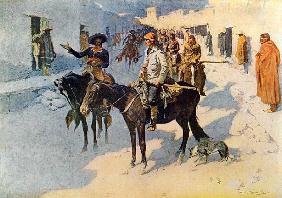 Zebulon Pike Entering Santa Fe, illustration published in ''Collier''s Weekly''