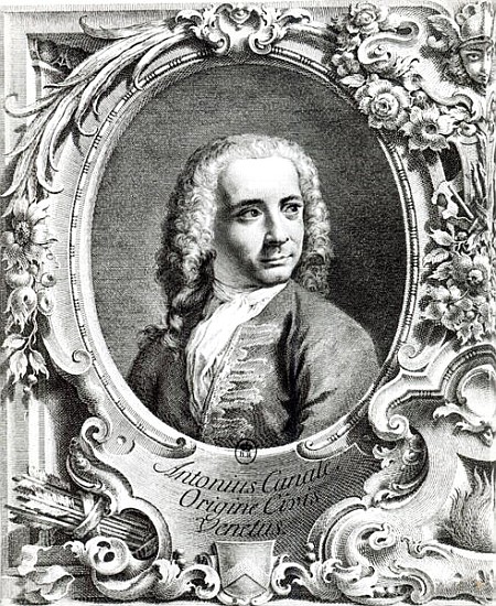 Portrait of Canaletto od (after) Giambattista Piazzetta