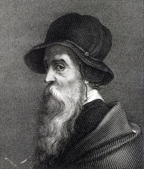 Benvenuto Cellini; engraved by Franz Erich Moritz Steinla od (after) Giorgio Vasari