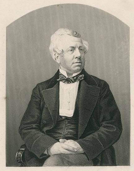 George William Frederick Howard; engraved by D.J. Pound from a photograph, from ''The Drawing-Room o od (after) John Jabez Edwin Paisley Mayall