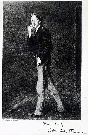 Robert Louis Stevenson od (after) John Singer Sargent