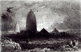 Jagannath Temple; engraved A. Picken