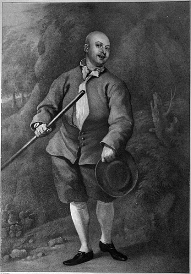 John Broughton; engraved by F. Ross od (after) William Hogarth