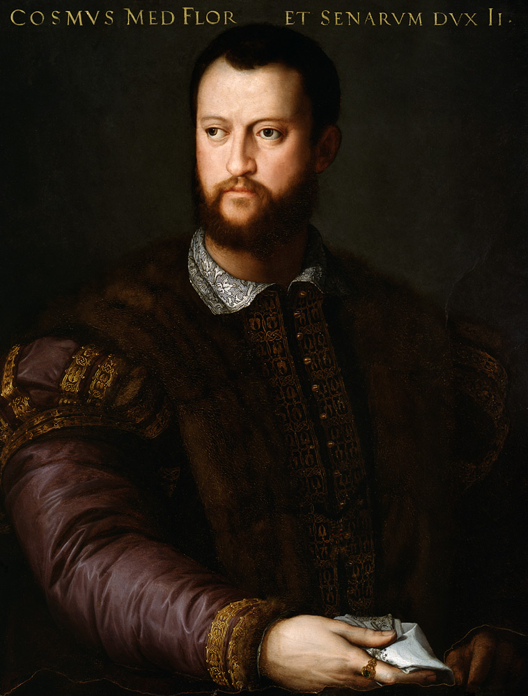 Cosimo I de  Medici  od Agnolo Bronzino