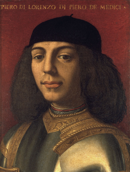 Piero di Lorenzo de  Medici / Bronzino od Agnolo Bronzino