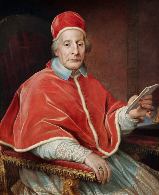 Portrait of Pope Clement XII od Agostino Masucci