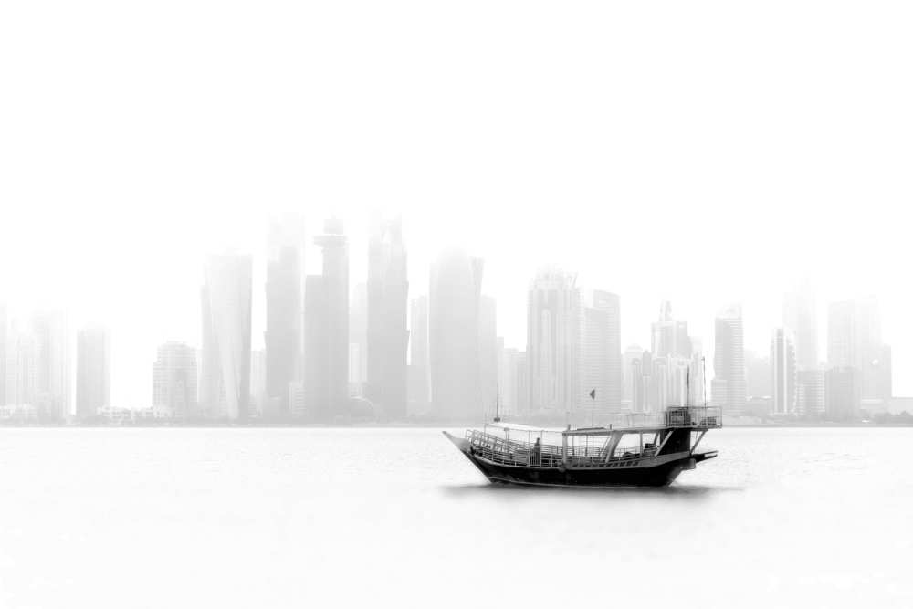 Lonely Boat od Ahmed Lashin
