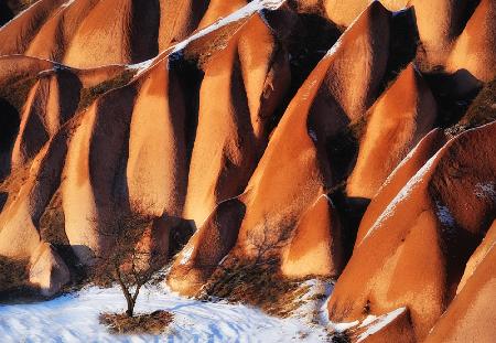 Winter Sun at Cappadocia