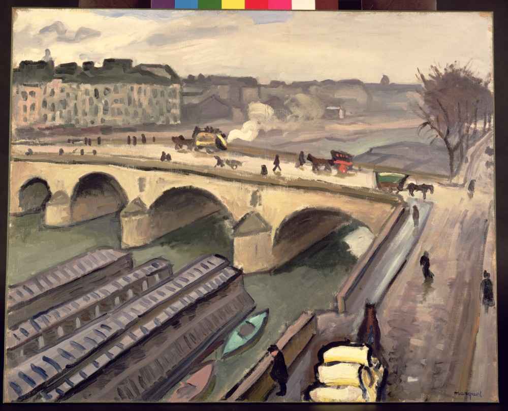 The Seine at Paris od Albert Marquet