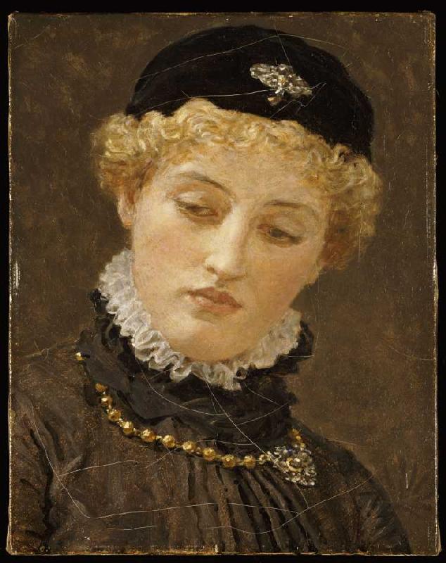 Ellen Terry (1847-1928) als Portia in Der Kaufmann von Venedig od Albert Moore