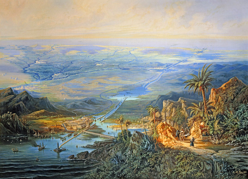 The Suez Canal od Albert Rieger
