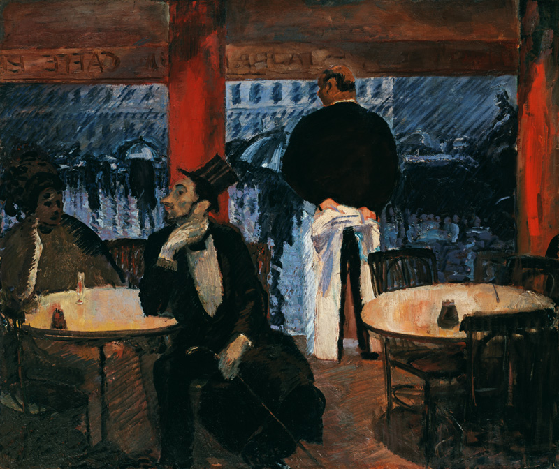 Parisian restaurant. od Albert Weisgerber