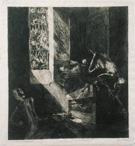 Apparition at Midnight od Albert Welti