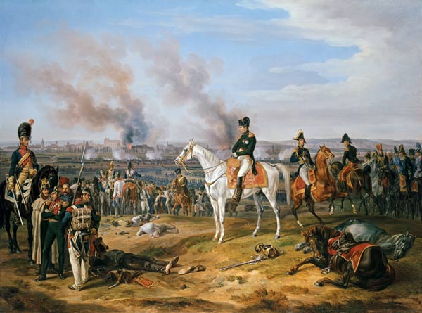 Napoleon I. vor Regensburg od Albrecht Adam