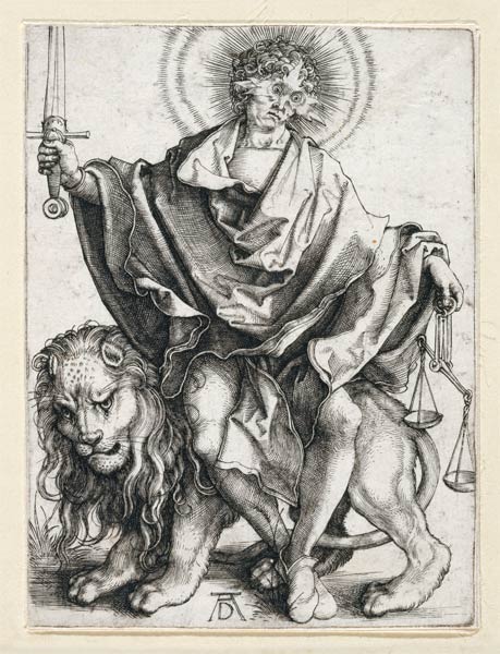 Die Sonne der Gerechtigkeit od Albrecht Dürer