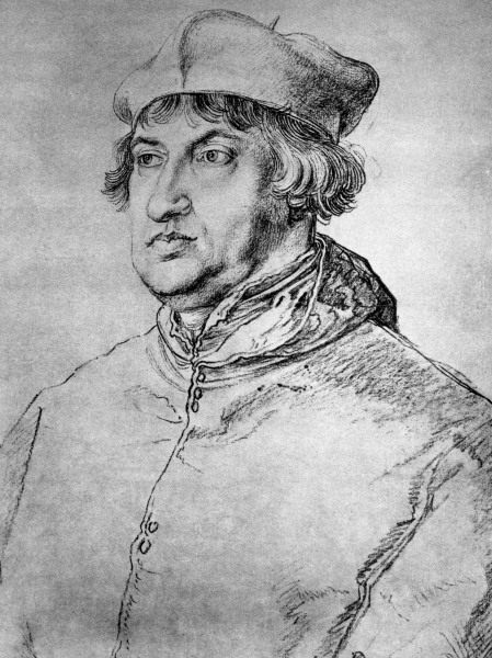 Albrecht von Brandenburg / Dürer od Albrecht Dürer