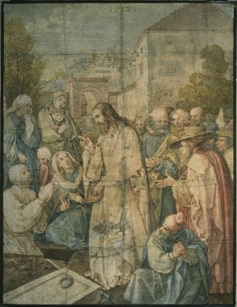 Raising of Lazarus from the Dead od Albrecht Dürer
