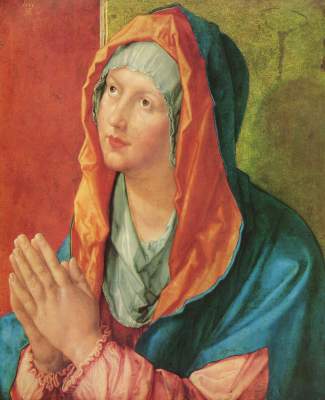 Praying Maria od Albrecht Dürer