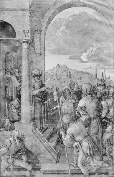 Christ before Caiaphas / Dürer / 1504 od Albrecht Dürer