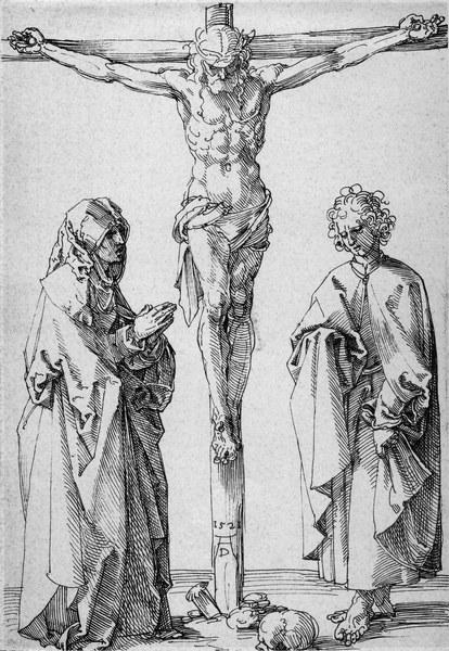 Christ on the Cross... / Dürer / 1521 od Albrecht Dürer