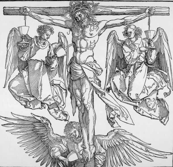 Christ on the Cross / Dürer / c.1516 od Albrecht Dürer
