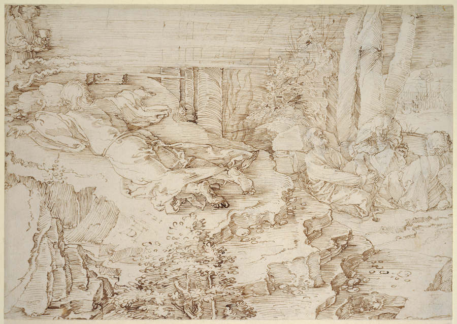 Agony in the Garden od Albrecht Dürer