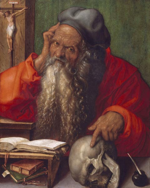 Saint Jerome in his Cell od Albrecht Dürer