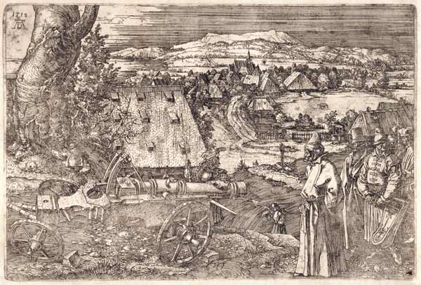 The Cannon / Dürer / 1518 od Albrecht Dürer