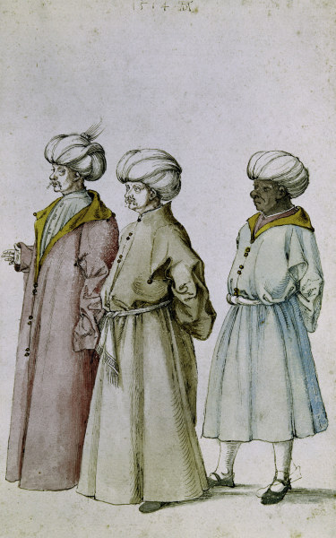 Three ladies from... od Albrecht Dürer