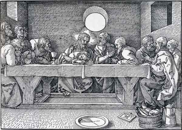 Das letzte Abendmahl od Albrecht Dürer