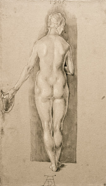 A.Dürer, Female Nude fr.Behind / 1506 od Albrecht Dürer
