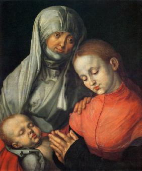 The Virgin and Child with Saint Anne